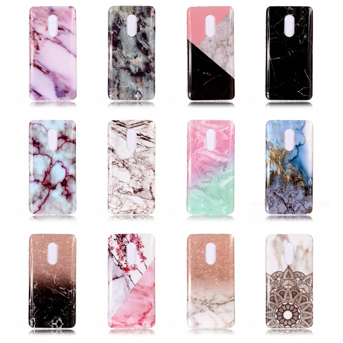 Case For Xiaomi Mi Redmi Note 4 Soft TPU Silicone Cover Coque Note4 Cute Marble Pattern Protective Cases Fundas Capa |
