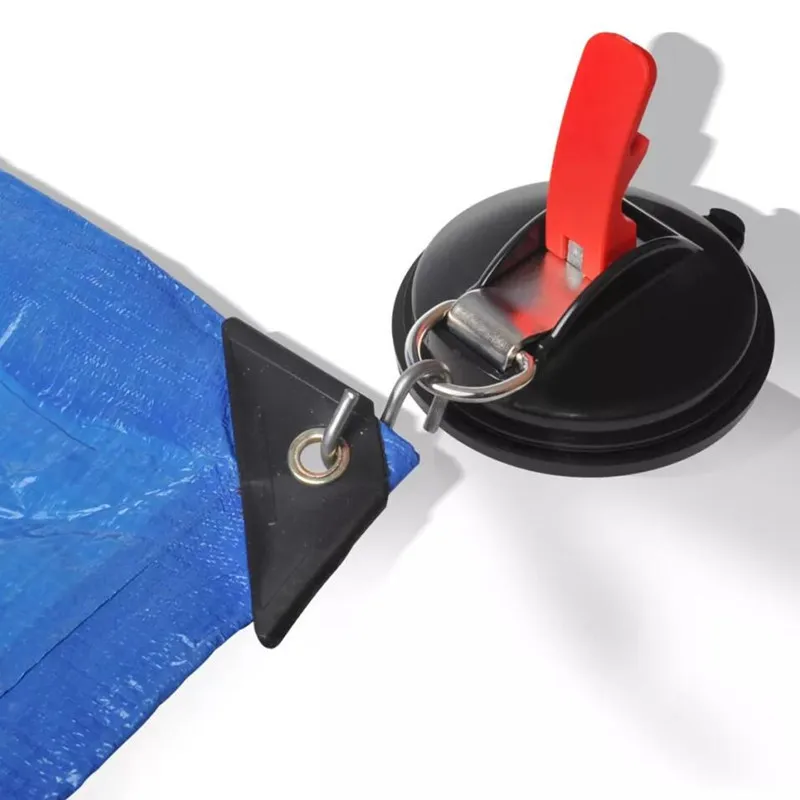 multifunctional strong rubber car suction anchor suction cup sucker with 2 hooks