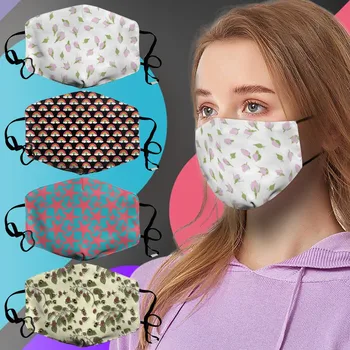 

1PCS Unisex Reusable Face Shield Windproof Mouth Mask Washable Face Shield Cloth Face Mask Breathable mondmaskers