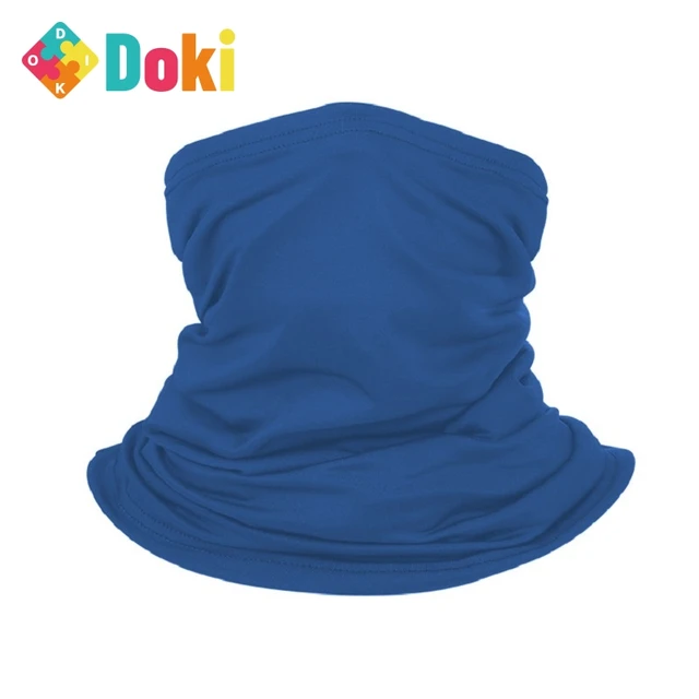 Doki OneLineFox Boy Cycling Bandana Neck Cover Scarf Smooth Elastic Cartoon 3D Print Kids Turban Multifunctional Magic Scarf New 4