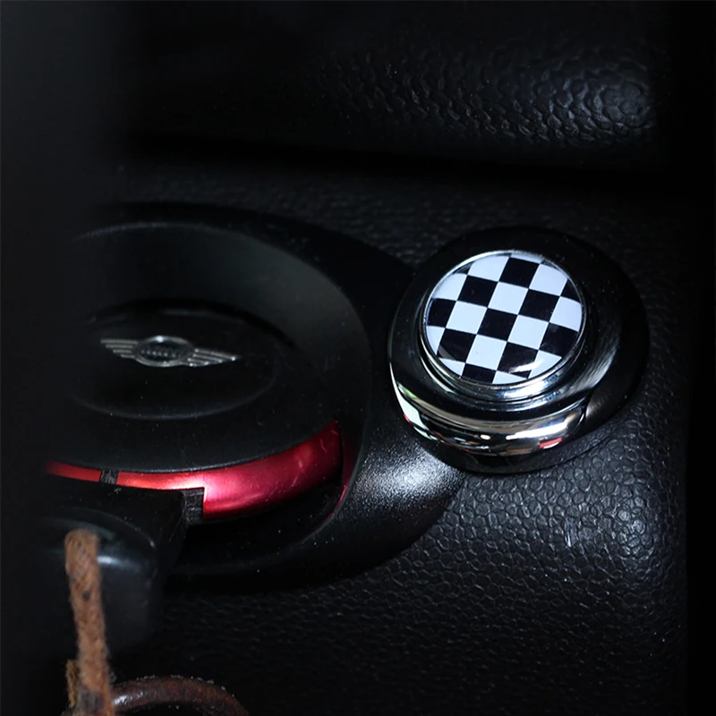 

Car Auto Start Decoration Ring Interior Sticker For BMW MINI Cooper R55 R56 R60 R61 Countryman Car Switch Styling Accessories