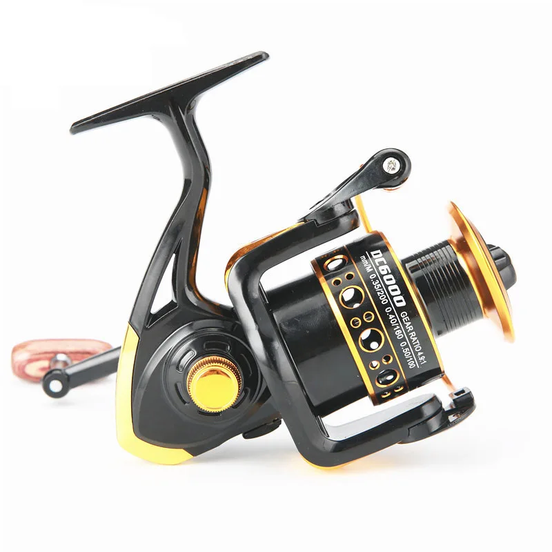 

Spinning Fishing Reel 13BB DC 1000-7000 Series Plating Metal Coil PA66 Nylon Body Left/Right Boat Rock Fishing Wheel