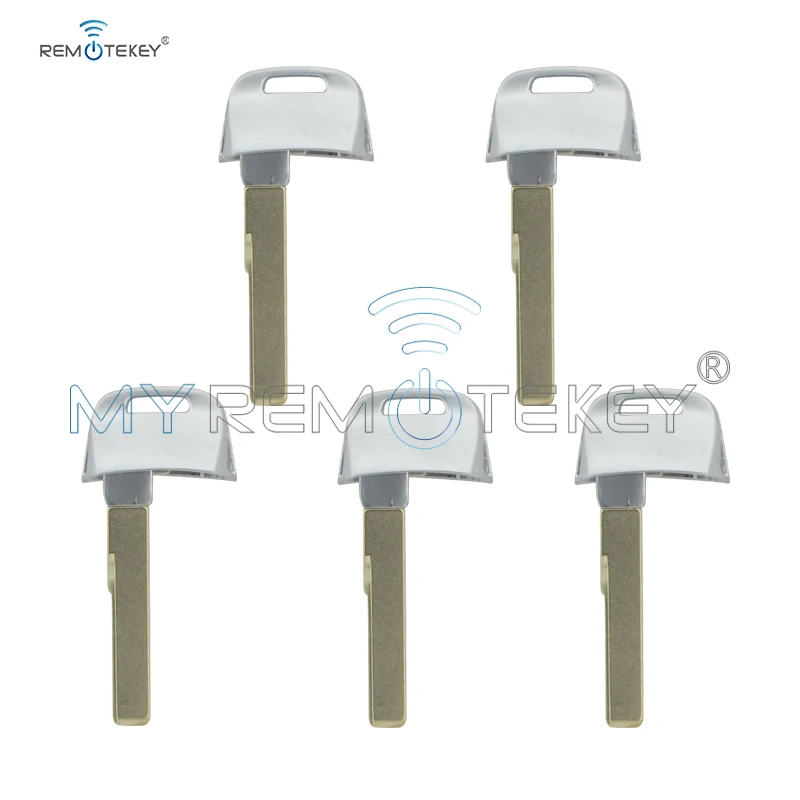 

Remtekey 5pcs For Audi Emergency Key HU66 Smart Car Key Blade 2017 2018