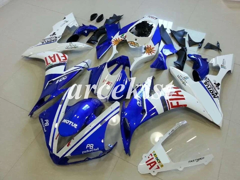 

New ABS Injection mold Full Fairing kit fit for YAMAHA YZF - R1 2004 2005 2006 YZF R1 04 05 06 YZF1000 Custom blue FIAT
