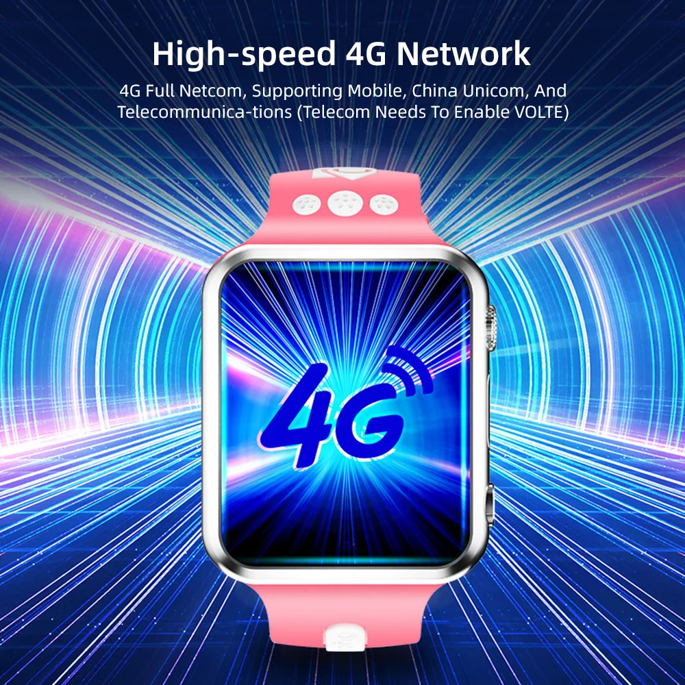 Детские Смарт-часы для Видеозвонок W5 Sport Childern карта 4G сеть длительный срок службы батареи безопасность gps часы HD Двойная камера положение