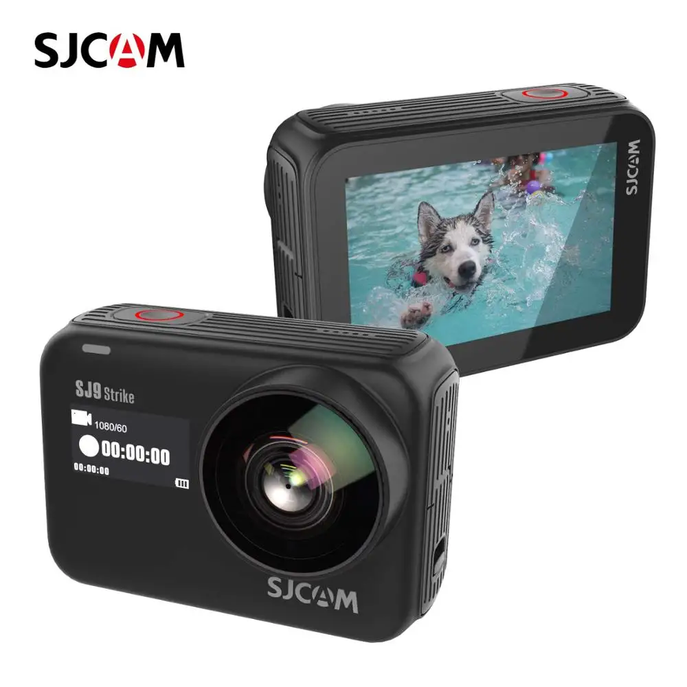 SJCAM SJ9 Series SJ9 Strike Экшн-камера с гироскопом, водонепроницаемая, 4 K, удаленная спортивная видеокамера, прямая трансляция, 2,4G, Беспроводная зарядка