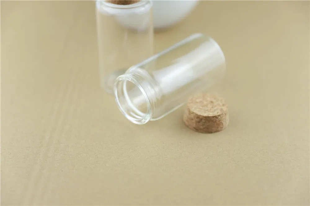12pcs 47mm 100ml Cork Stopper Glass Bottles Spicy Storage Jar Bottle Containers Glass spice candy Jars Vials DIY Craft (7)