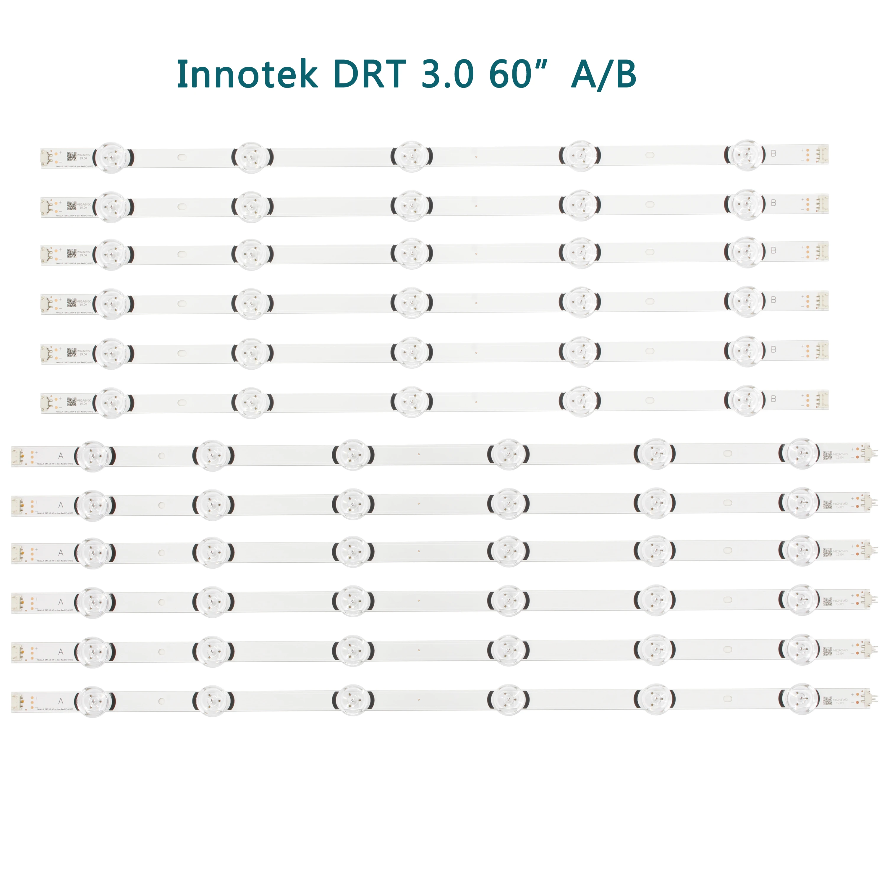 

12 PCS/set LED backlight strip for LG TV innotek DRT 3.0 60" 60LB6100-UG 60LB6000-UH 60LY340C-UA AUSMLJR 60LF6090-UB