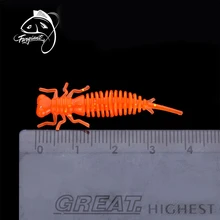 FARGIANT Artificial Soft Lure 10pcs  50mm/76mm/89mm Japan Plastic Soft Silica Worm Swimbaits Floating Topwater For Fishing Lures