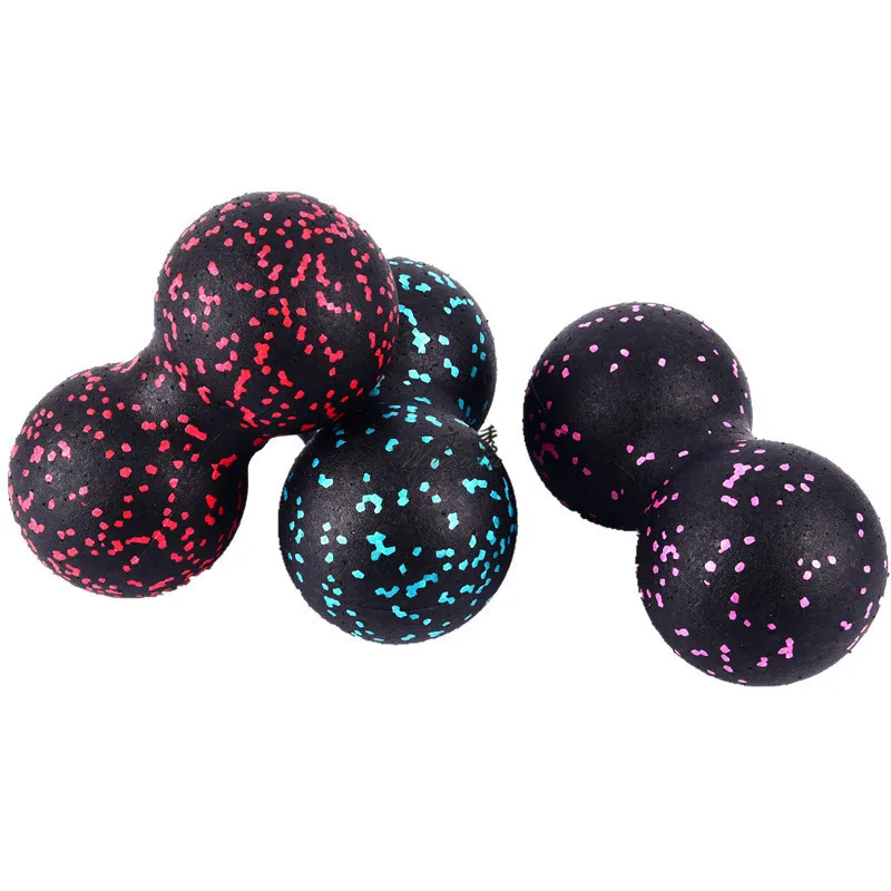 Massage Ball Fascia Ball Muscle Relaxer Massager Peanut Massage Ball Set Lacrosse Ball EPP Fascia Therapy Muscle for Myofascial Release Muscle Relaxer Acupoint Massage