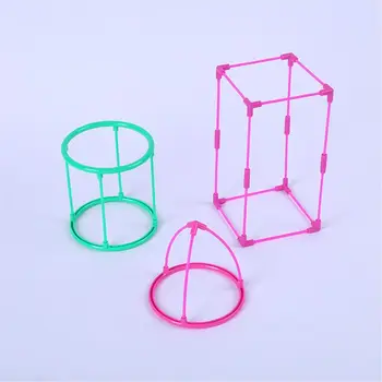 

DIY Math Shape Building Construction Kit Teaching Aids Kids Math Toy P31B