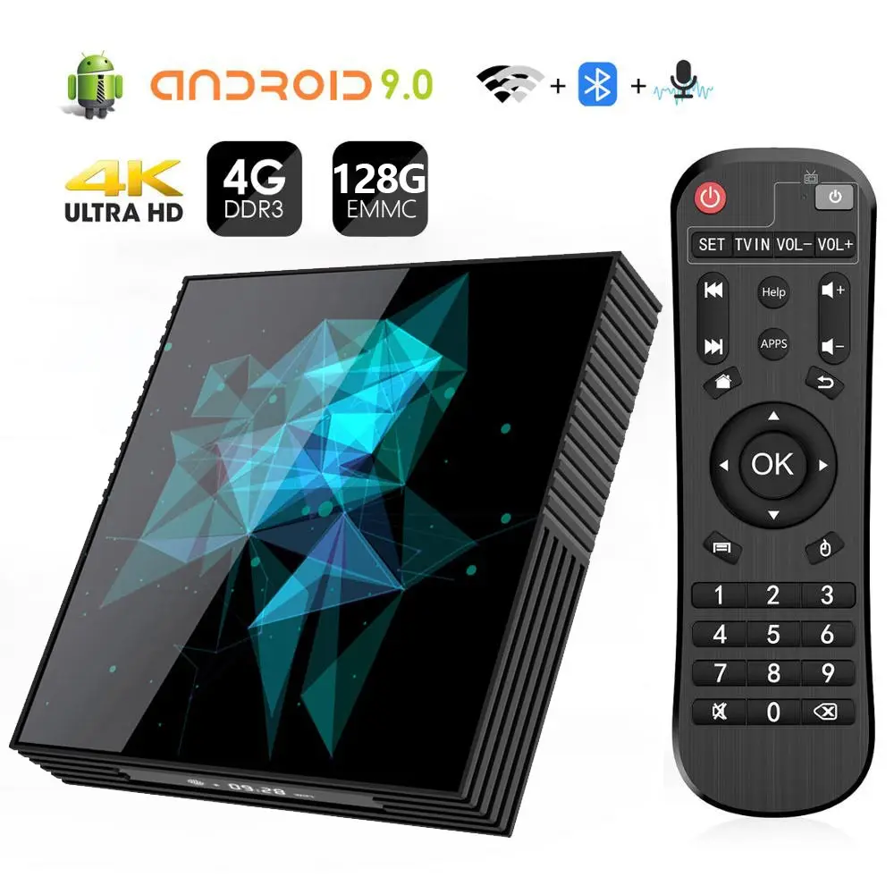 2020 Большая распродажа в середине года Android TV Box 9 0 A95X Z2 Rockchip 4 ГБ 32 64 Гб 128 2 4/5 0G WiFi BT