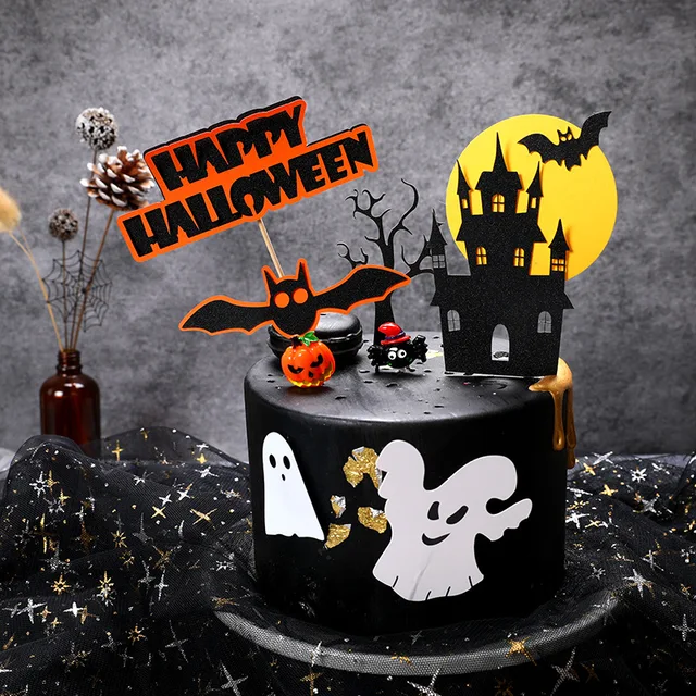 Topo de Bolo Chapéu Bruxa Color Glitter Halloween - Sonho Fino Party And  Cake