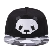 Модная весенняя и летняя кепка для любителей бейсбола хип-хоп шляпа для мужчин Ms. cute panda zebra резиновая шапка snapback плоская шляпа мужская шляпа