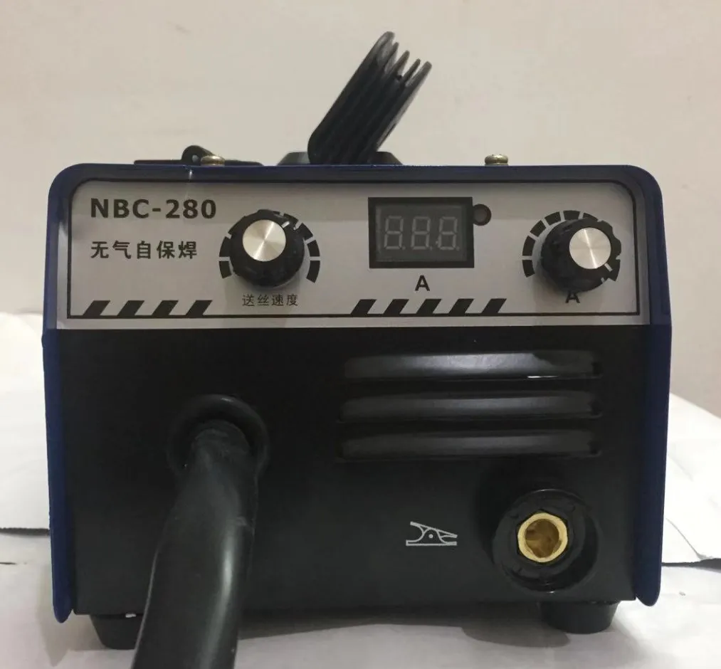 Ru delivery NBC280 mini electric welding machine gasless carbon dioxide gas shielded welding machine 3