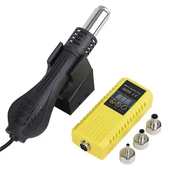 

Hot Air Gun 8858 Micro Portable Rework Soldering Station LCD Digital Hot Air Blower Welding Machine Kits Heat Gun