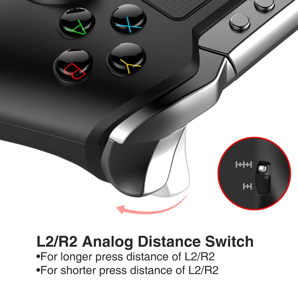 Управление Bluetooth Джойстик для iPhone Android Smart tv Box PC телефон геймпад управление Лер