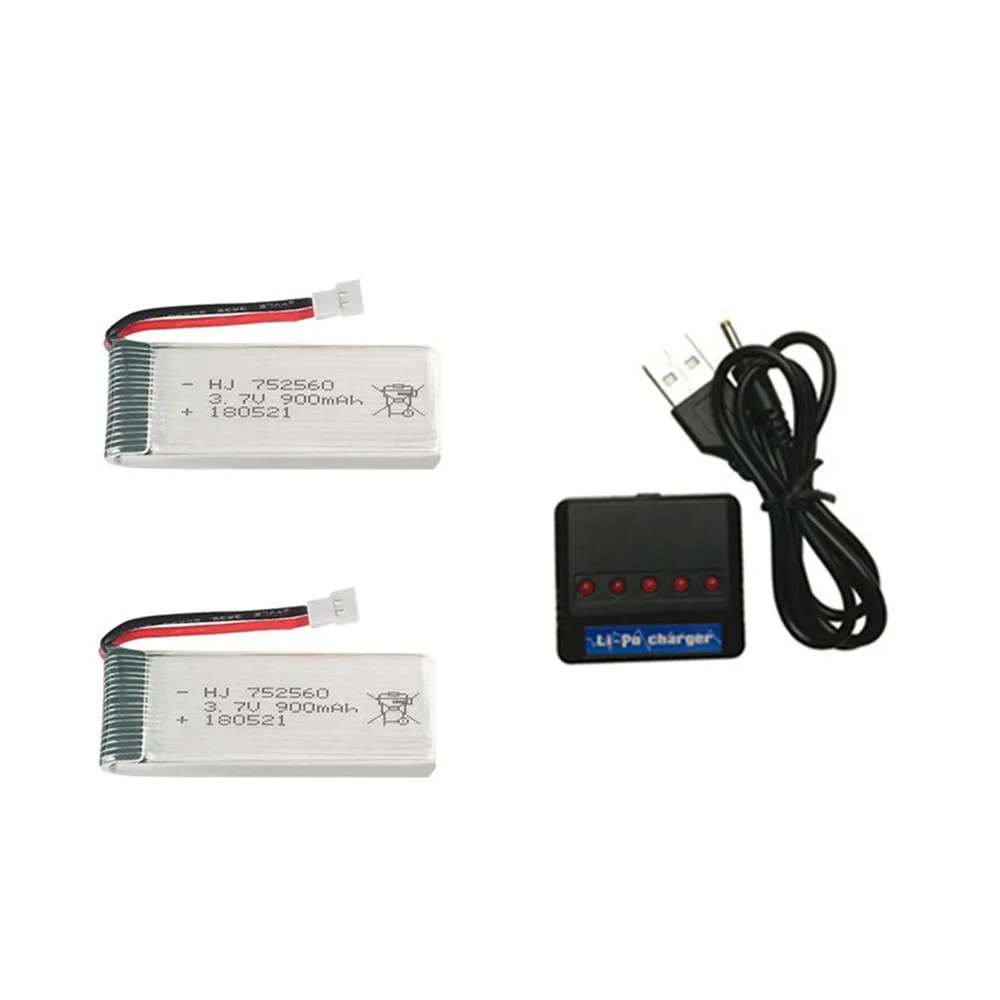 3,7 V 900mah литий-полимерный Батарея+ 3,7 v Зарядное устройство для Syma X5 X5C X5SC X5SW M68 Квадрокоптер с дистанционным управлением drone запасной Запчасти 3,7 v аккумуляторная батарея