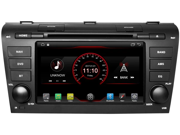 Новейшая автомобильная Android 10,0 аудио-видео система подходит для MAZDA 3 2004-2009 Автомобильная Навигация радио мультимедиа DVD Функция