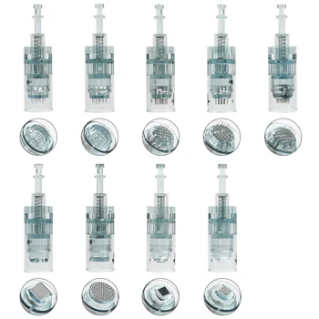 

50pcs Bayonet Cartridge Needles Replacement For Derma Dr.pen Ultima M8 11 pin / 16 pin / 36 pin Micro Nano Needles Tattoo Tips