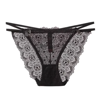 

Sexy Lace Panties Women Underwear M-XL Hollow Band Sexy Briefs Female Lingerie 8 Colors Floral Ladies Underpants Panties