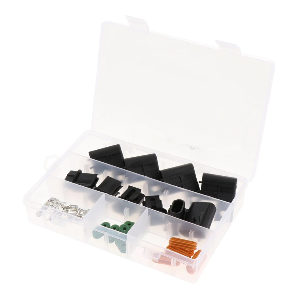 5Pcs High Temperature Resistant Sealed Fuse Holder Assembly For ATO ATC 30A