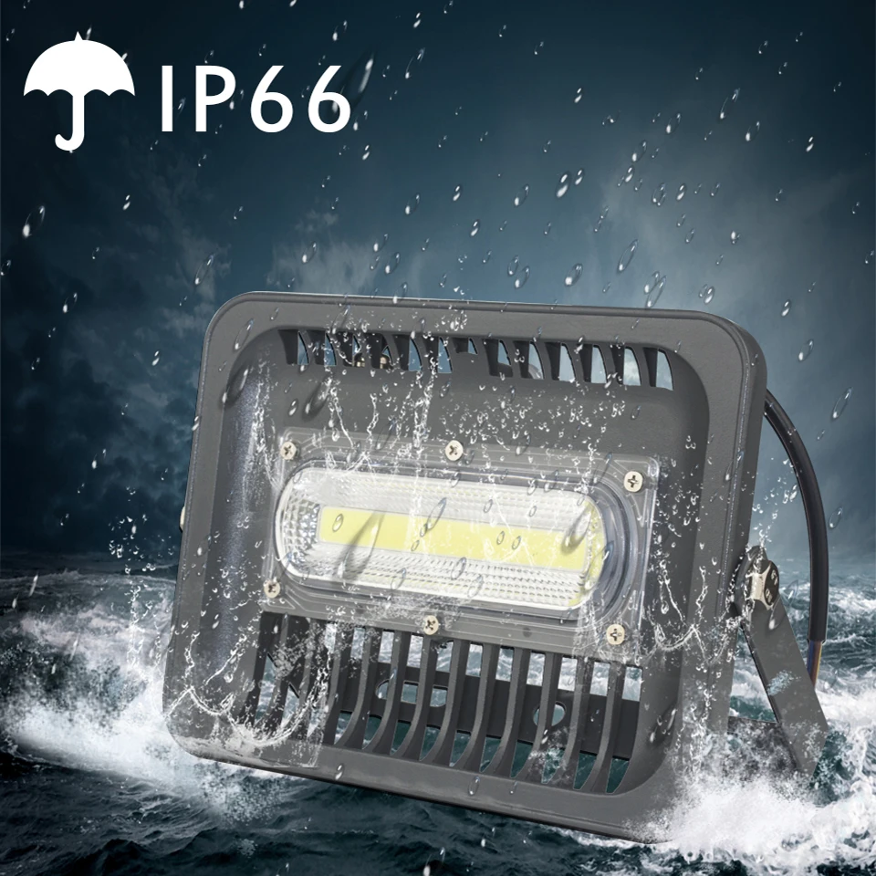 

Floodlight AC220V Led Flood Light 30W 50W 100W 150W Reflector Outdoor Wall Spotlight Advertising Garage Garden Project Led light