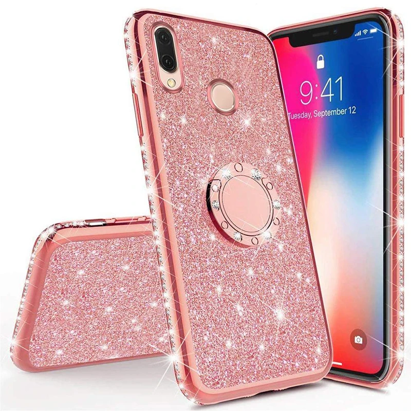 

Plating Silicone Phone Case For Samsung Galaxy S10 5G S7 A20E Note 10 Pro S8 J4 J6 A8 Plus J7 2018 Bling Diamond Soft TPU Case