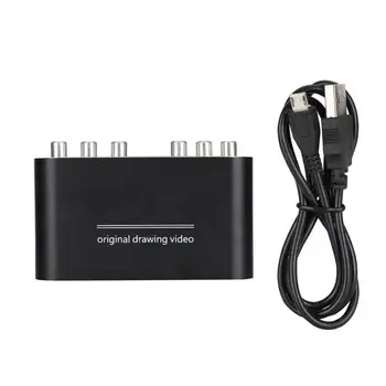 

HDMI Connection Adapter Device CVBS Y/C YPrPb Signal to HDMI 480P Double Connection Cable