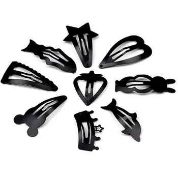 

Cute Black matte love hair clip Girls Hairpins BB Clips Barrettes For kids baby girls Hairgrips Hair Tool Accessories Styling