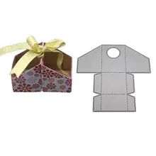 Коробка для конфет металлический Трафаретный вырубной штамп