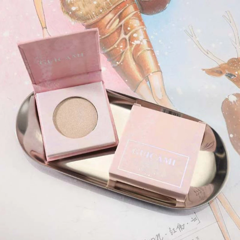 Highlighter пудра светящийся блеск для контурного макияжа пудры блестящие яркие цвета кожи Светящиеся Румяна Пудра для макияжа