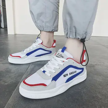 

Men's shoes 2020 spring and autumn new canvas shoes casual board shoes net shoes men's sports shoes high quality running shoes