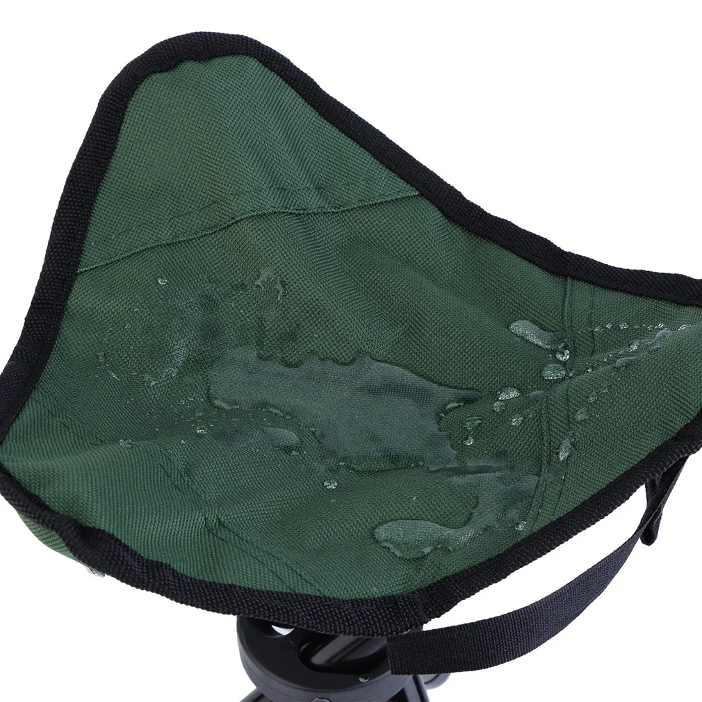 Изготовлен из водонепроницаемой нейлоновой ткани и стальная труба с покрытием OUTAD складной походный рюкзак стул на трех ножках для кемпинга рыбалки