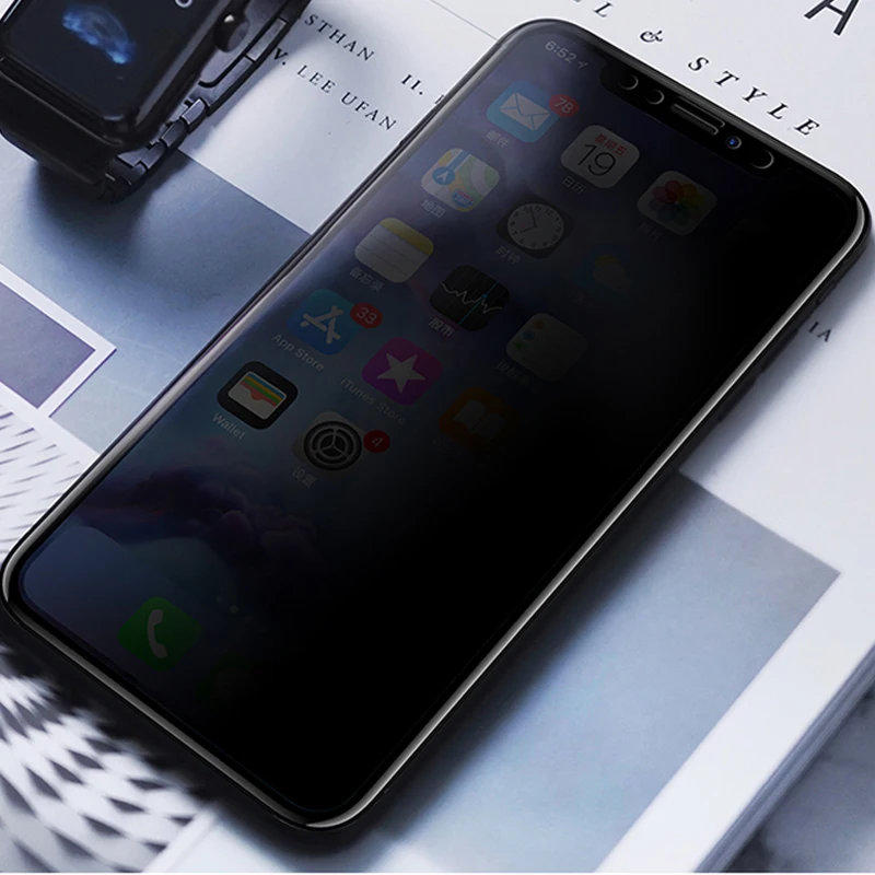 Антишпионское закаленное стекло для huawei honor 10 lite 10i 8c 8a 8x 9x v20 20 pro Защитная пленка для экрана honor 10 lite 8 c x a стекло