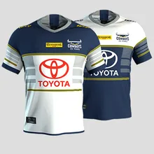 Футболка для регби COWBOYS HOME Out в Северной Квинсленде Размер: S-5XL принт на заказ номер имя качество идеальное