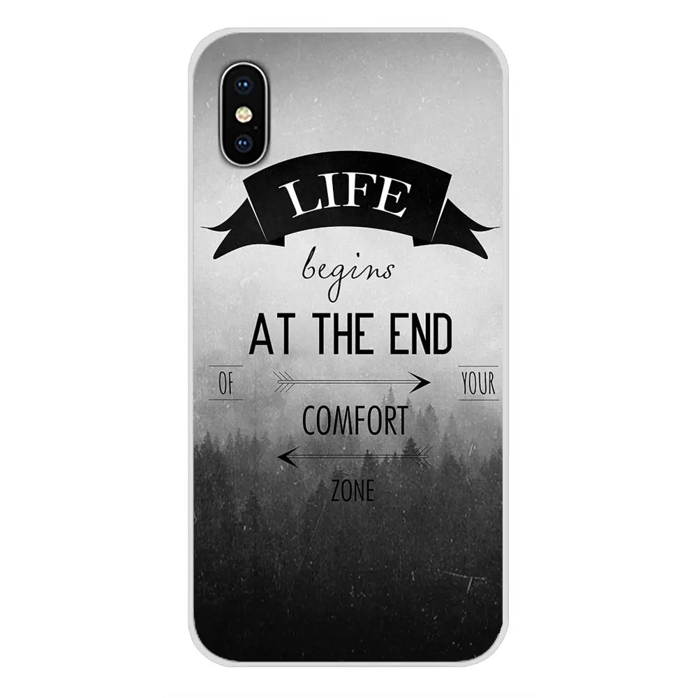 Для Apple iPhone X XR XS 11Pro MAX 4S 5S 5C SE 6S 7 8 Plus ipod touch 5 6 мотивационные цитаты пословицы аксессуары Чехлы - Цвет: images 11
