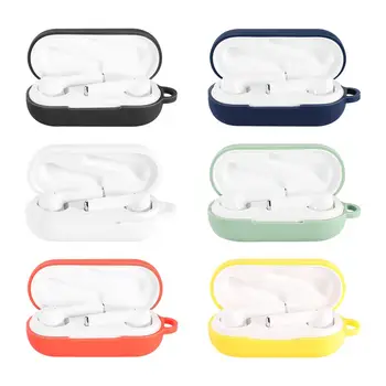 

NEW Silicone Protective Case Anti-lost Soft Silicone Shockproof Cover Shell with Ring Headset Protector for Huawei Freebuds 3i