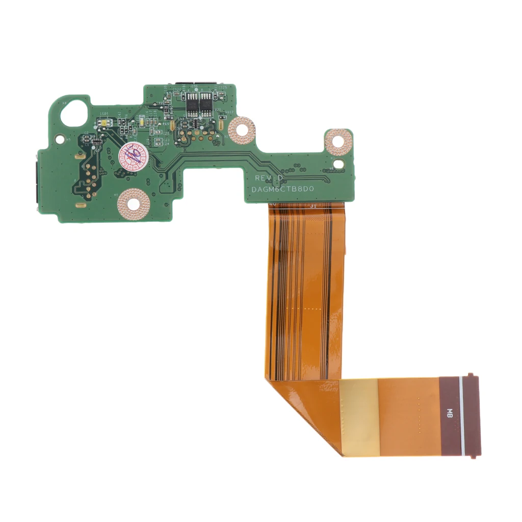 Replacement USB 3.0 I/O Circuit Board w/ Flex Cable for Dell XPS 15 L502X GRWM0 DAGM6CTB8D0