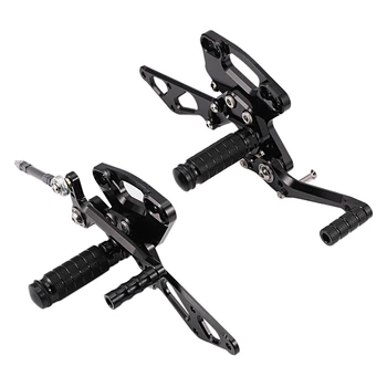 

Metal Motorcycle Rear Adjustable Sets Rearsets Foot Pegs for Kawasaki Z1000 2010 2011 2012