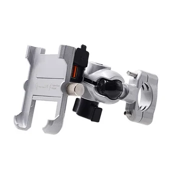 

Cradle Motorcycle phone holder Aluminum Alloy Set Waterproof Handlebar