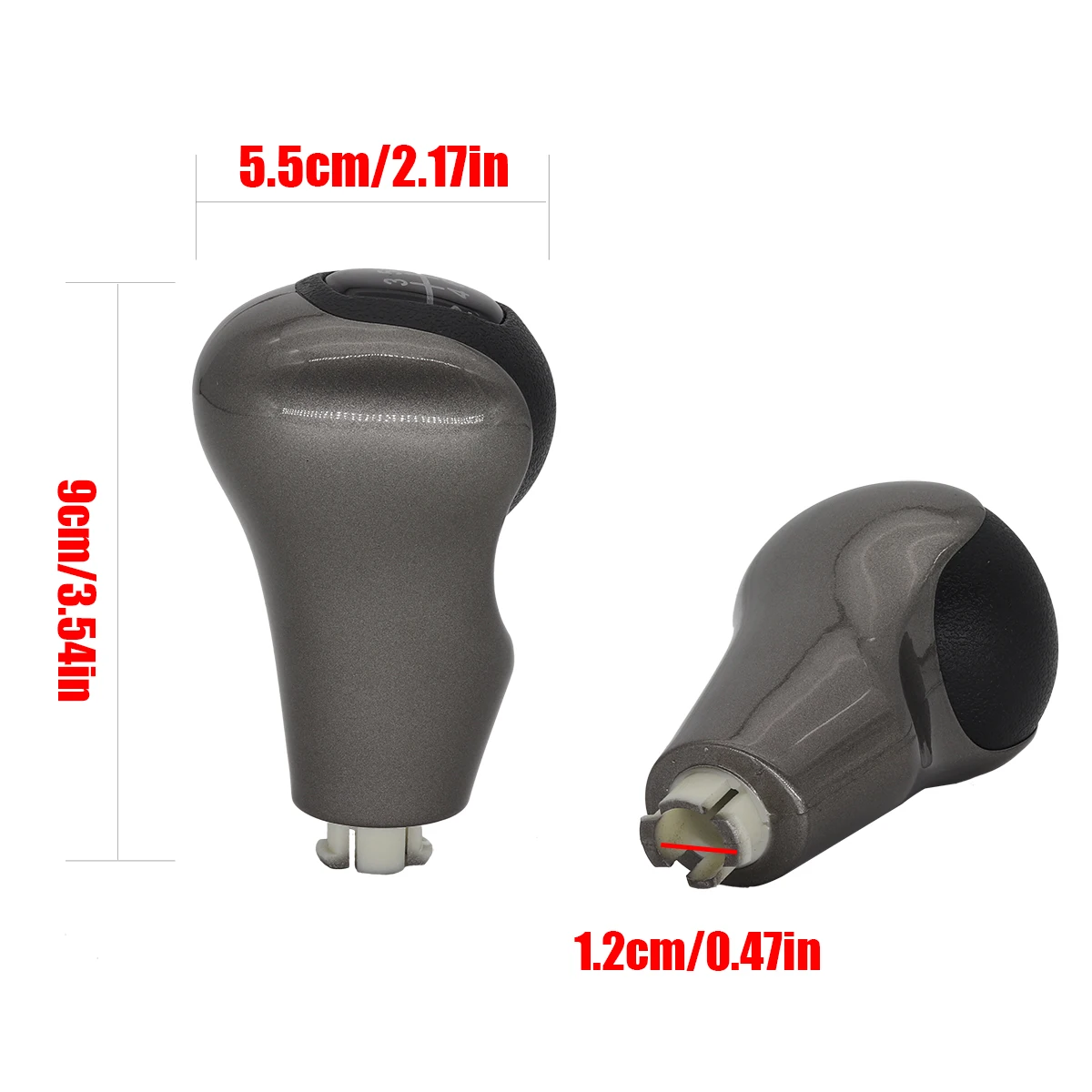 Gear Head Cover 5 6 Speed MT Car Gear Shift Knob Stick Ball Head Change Lever Knob For Honda Civic DX EX LX 2006-2011 54102-SNA-A01