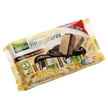 

Galletas Gullón Diet Nature Barquillos De Chocolate Sin Azúcares 210gr
