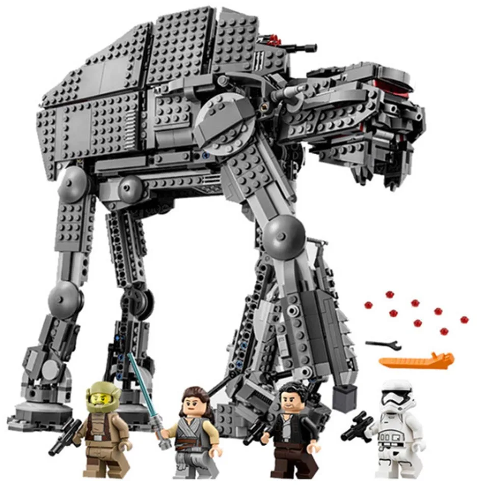 

New 2020 Star Series Wars Force Awaken AT Transpotation Armored Robot Compatible Legoinglys Blocks Bricks Toys
