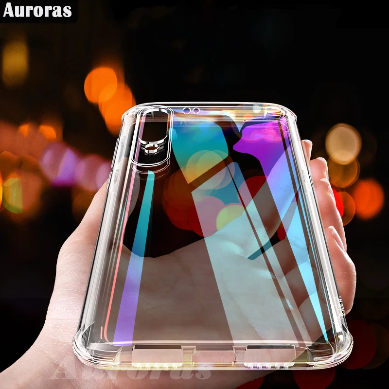 Чехол Auroras для Xiaomi Mi 9 мягкий силиконовый роскошный прозрачный чехол с четырьмя