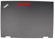 Thinkpad x1 yoga 1st gen capa traseira para oled, w/cu folha lcd peças lcd voltar tampa traseira caso/tampa traseira do lcd oled