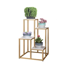 Простой тип посадки цветок стойки Крытый Многоэтажный Зеленый завод цветочный горшок рамки гостиной полки балкон