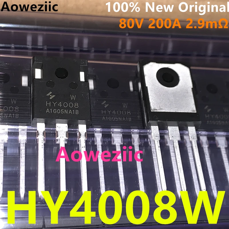 Инвертор Aoweziic 10 шт./лот HY4008W HY4008 200A 80V 2.9mΩ TO-247 ультра чип 100% Новый оригинальный