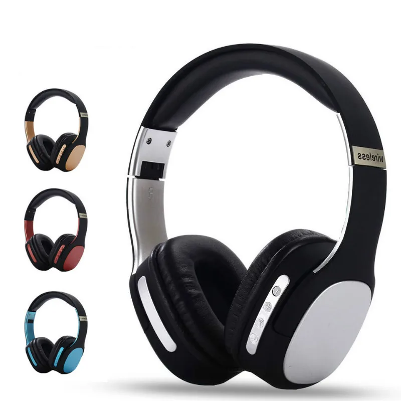 Gaming Headset Wireless Bluetooth Headphones Stereo Earphone Foldable Sports Music with Mic | Электроника