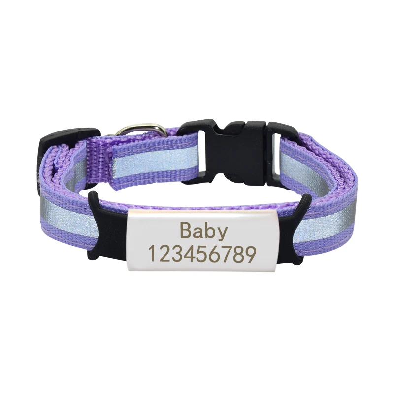 Title 9, Personalized Nameplate Cat Collar Bell Necklace...